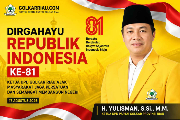 IH. Yulisman: Dirgahayu HUT ke-81 RI, Mari Jaga Persatuan dan Semangat Membangun Negeri