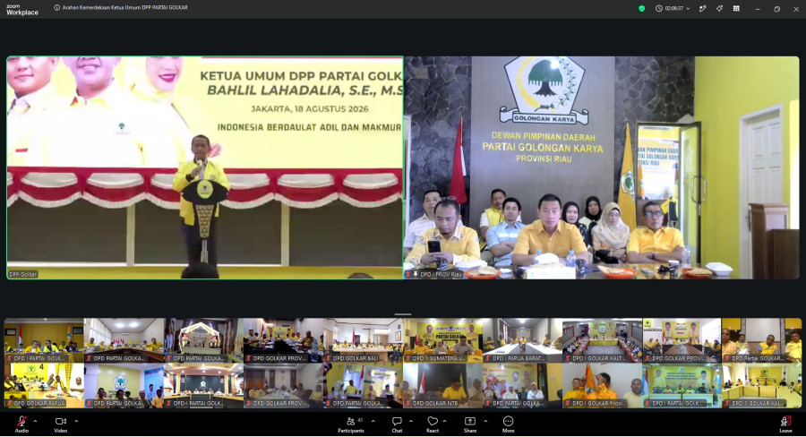 IKetum Bahlil Instruksikan Konsolidasi Rampung Oktober, Yulisman Tegaskan Golkar Riau Siap Tindaklanjuti