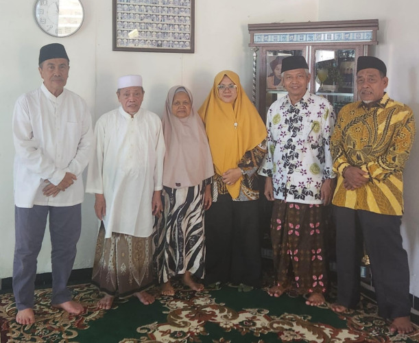 Cagubri Syamsuar dan Cabup Afni Sowan ke Ulama NU Kharismastik Siak, Bahas Pendirian Universitas NU di Negeri Istana