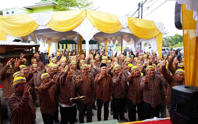 17 Paguyuban Jawa Riau Siap Menangkan Paslon Nomor Urut 3 Pilgubri 2024