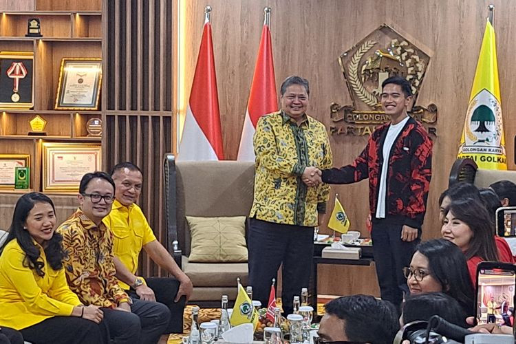 Ketum Airlangga Bertemu Kaesang Hari Ini di Kantor DPP Partai Golkar