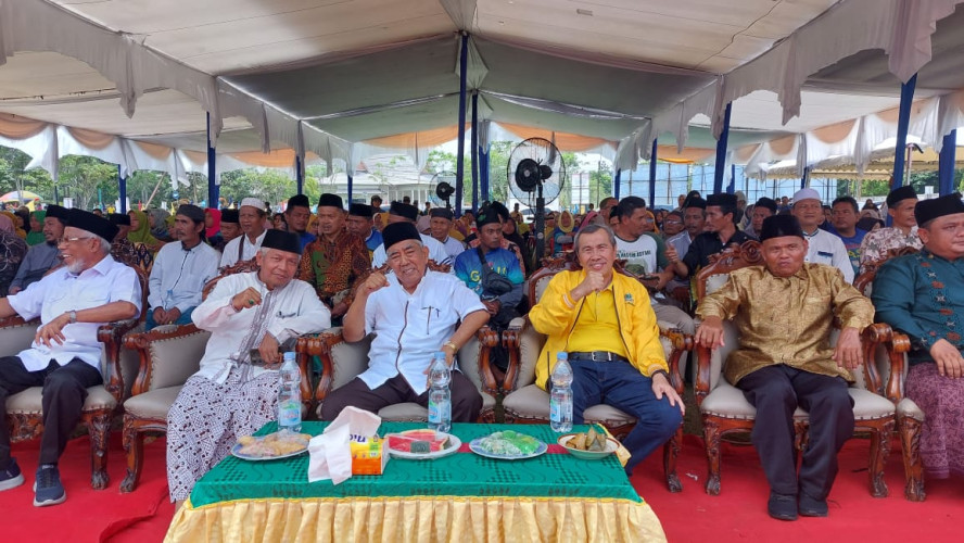 Ketua DPD Golkar Riau, Cagubri SUWAI Hadiri Deklarasi Kito Gas di Siak