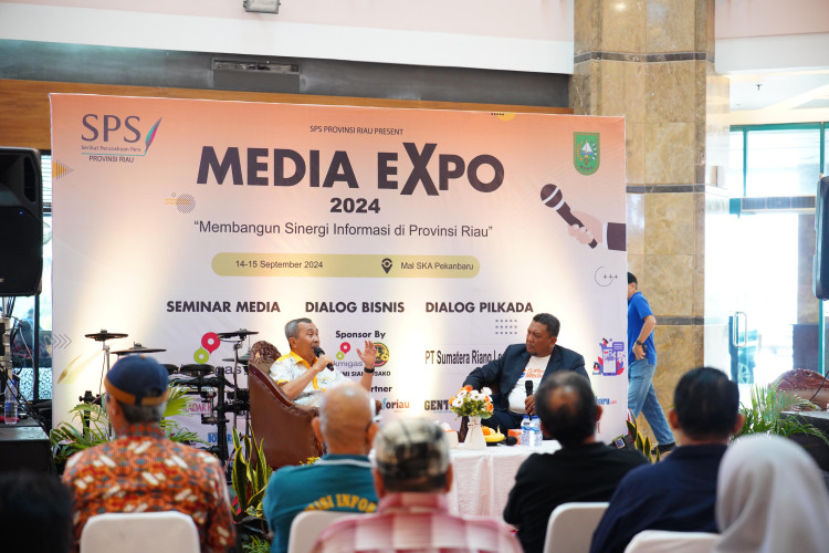 Penuhi Undangan Media Expo SPS Riau, Syamsuar Tegaskan Komitmen pada Kemajuan Riau