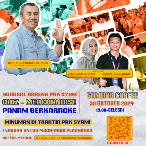 Bahas Seputar Kepemudaan, BAR3NG SYAMSUAR Adakan Diskusi Rabu Malam