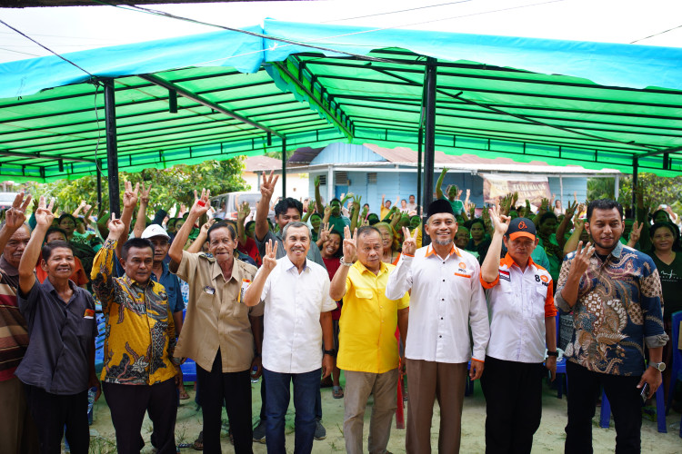 Warga Curhat ke Cagubri Nomor Urut 3 Syamsuar Terkait Pembangunan Pekanbaru