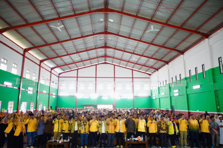 Gelar Rakorda, Golkar Pelalawan Bertekad Menangkan Pilgubri dan Pilkada