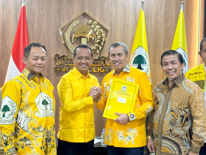 B1 KWK Golkar dan PKS Resmi Diterima, Paslon Suwai Segera Daftar ke KPU Provinsi Riau