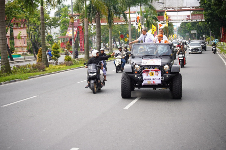 Paslon Suwai Terlihat 
