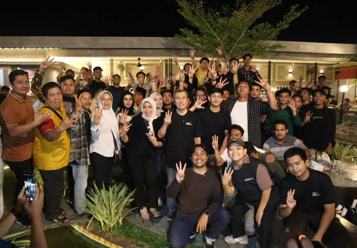 Ratusan Anak Muda Padati Kampanye ke 151 Cagubri Syamsuar di Pekanbaru, Bahas Ekonomi Kreatif dan Generasi Muda