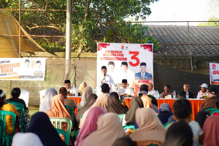 Cagubri Syamsuar Nomor Urut 3 Jelaskan Komitmen Kerja 5 Tahun Mendatang Dengan Warga Kampar