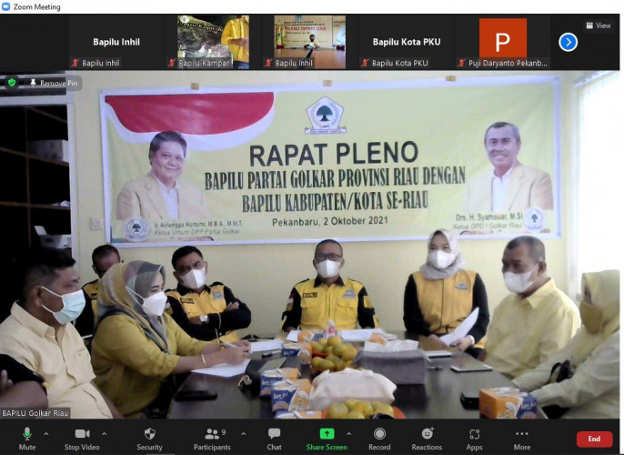 Sambut HUT KPPG ke-19, PD KPPG Riau Ikuti Tasyakuran dan Halal Bihalal secara Virtual