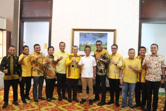 Sambut Kedatangan Ketum Bahlil, Ketua DPD Golkar Riau Sampaikan Harapan ini