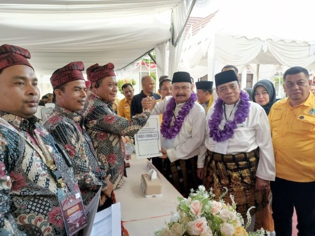 Diusung Golkar, Murnis - Syamsurizal Optimis Menangkan Pilkada Rohul
